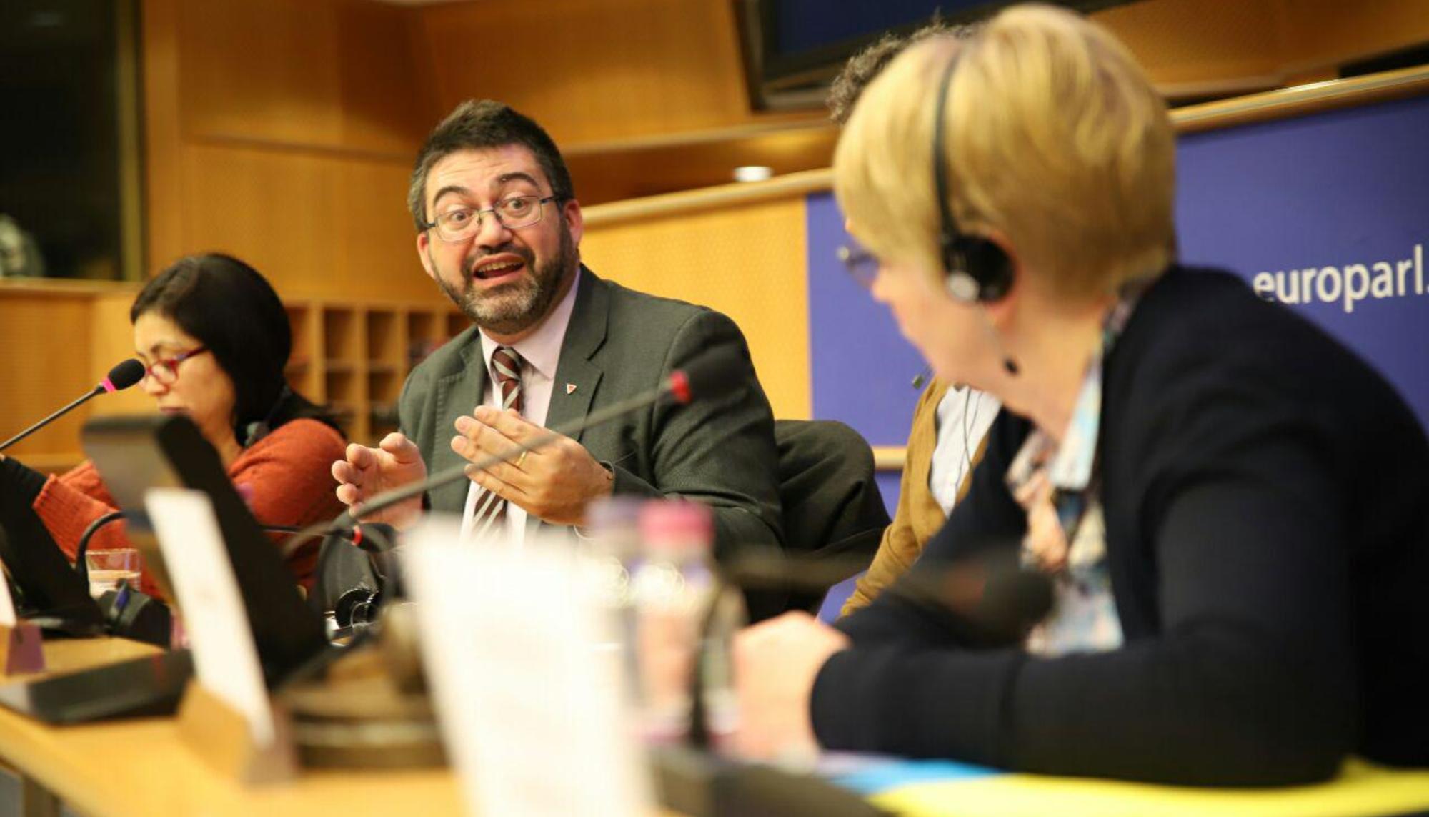 Carlos Sanchez Mato Rommy Arce Europarlamento